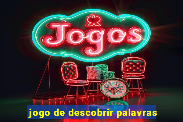 jogo de descobrir palavras